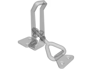 Cam Latch Assembly 3D Model preview