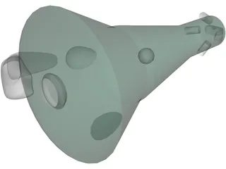 Merkur 3D Model preview