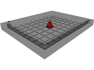 Khet: The Laser Game 3D Model preview