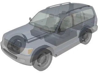 Toyota Land Cruiser (2006) 3D Model preview