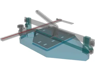 Ceramic Tile Cutter 3D Model preview