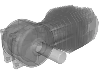 Motor 3D Model preview