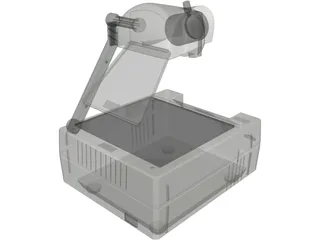 Projector 3D Model preview