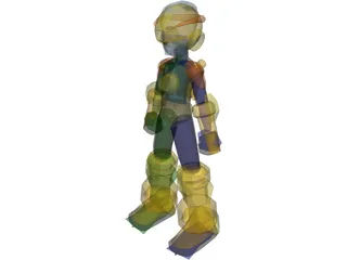 Rockman 3D Model preview