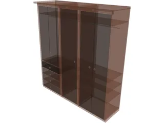 Closet 3D Model preview