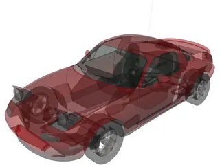 Mazda Miata (1994) 3D Model preview
