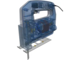 Jigsaw 3D Model preview
