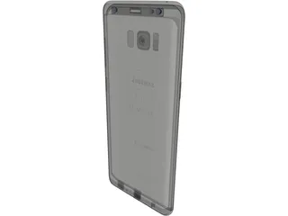 Samsung Galaxy S8 3D Model preview