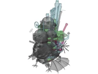 Howling Castle 3D Model preview