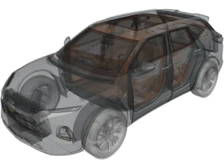 Chevrolet Blazer Premium (2018) 3D Model preview