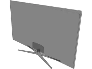 Samsung LED TV 3D Model preview