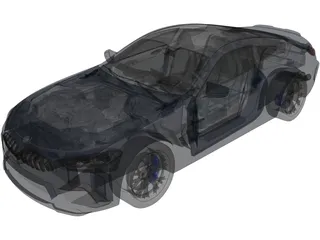 BMW M8 Competition (2020) 3D Model preview