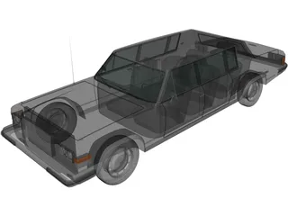 ZIL 4104 (1978) 3D Model preview