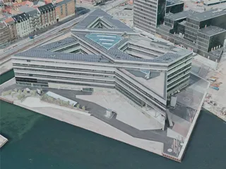 Aarhus City, Denmark (2020) 3D Model preview