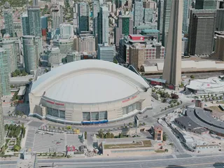 Toronto City, Canada (2020) 3D Model preview