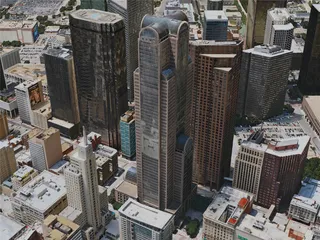 Dallas City, TX, USA (2020) 3D Model preview