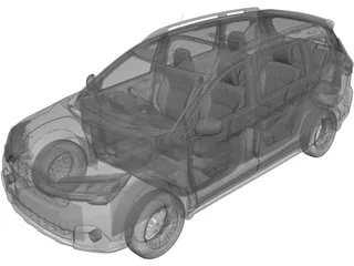 Suzuki XL6 (2020) 3D Model preview
