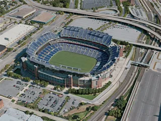 Baltimore City, USA (2020) 3D Model preview