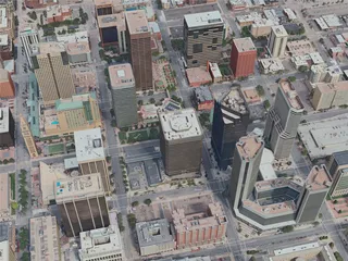 Denver City, CO, USA (2020) 3D Model preview