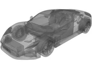 Maserati MC20 (2021) 3D Model preview