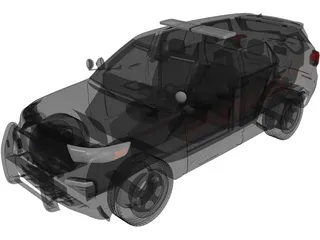 Ford Explorer Police (2020) 3D Model preview