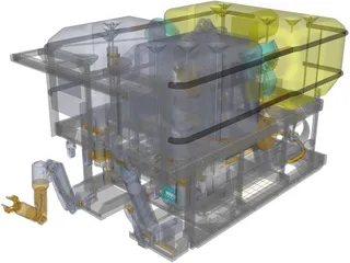 ROV Workclass 3D Model preview
