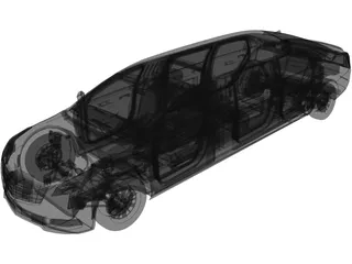Cadillac XTS Limo (2019) 3D Model preview