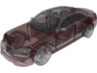 Chrysler 300C SRT8 (2011) 3D Model preview