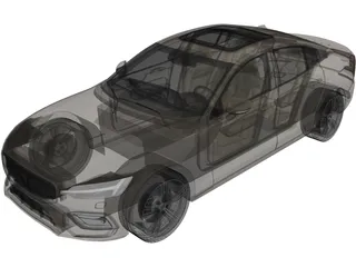 Volvo S60 (2019) 3D Model preview