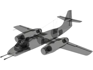 Alekseyev I-215 3D Model preview