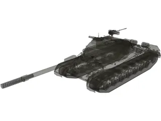 Object 268 Variant 5 3D Model preview