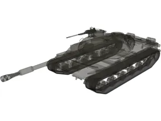 Object 907A 3D Model preview