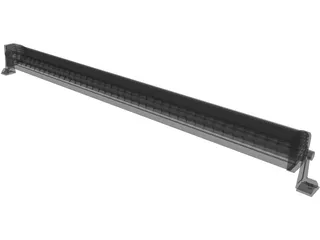 Light Bar LED 40in 3D Model preview