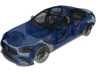 Mercedes-AMG E 63 S (2021) 3D Model preview