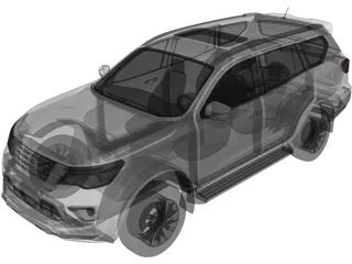 Nissan Terra (2019) 3D Model preview