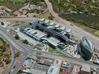 Adelaide City, Australia (2020) 3D Model preview