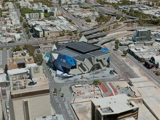 Perth City, Australia (2020) 3D Model preview