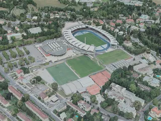 Linz City, Austria (2020) 3D Model preview