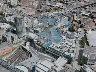 Birmingham City, UK (2020) 3D Model preview