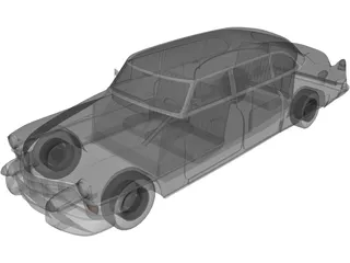 Cadillac Series 75 (1953) 3D Model preview