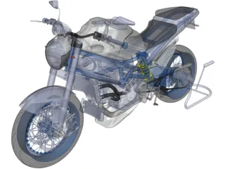 Ducati RS 3D Model preview