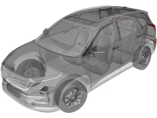 Chevrolet Captiva Premium (2021) 3D Model preview