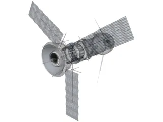 Satellite 3D Model preview