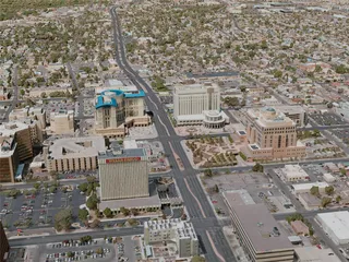 Albuquerque City, USA (2020) 3D Model preview