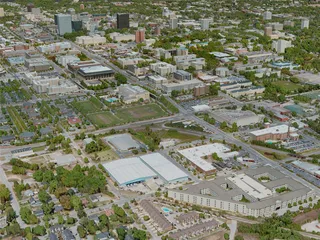 Columbia City, SC, USA (2020) 3D Model preview