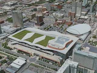Nashville City, USA (2020) 3D Model preview