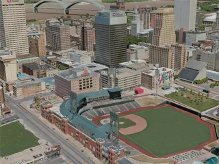 Memphis City, USA (2020) 3D Model preview