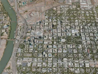 Sacramento City, USA (2020) 3D Model preview
