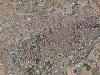 Cordoba City, Spain (2020) 3D Model preview