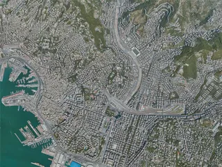 Genoa City, Italy (2020) 3D Model preview